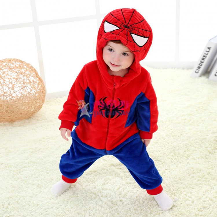 Pijama Kigurumi spiderman niño y adulto - El carrusel del bebé
