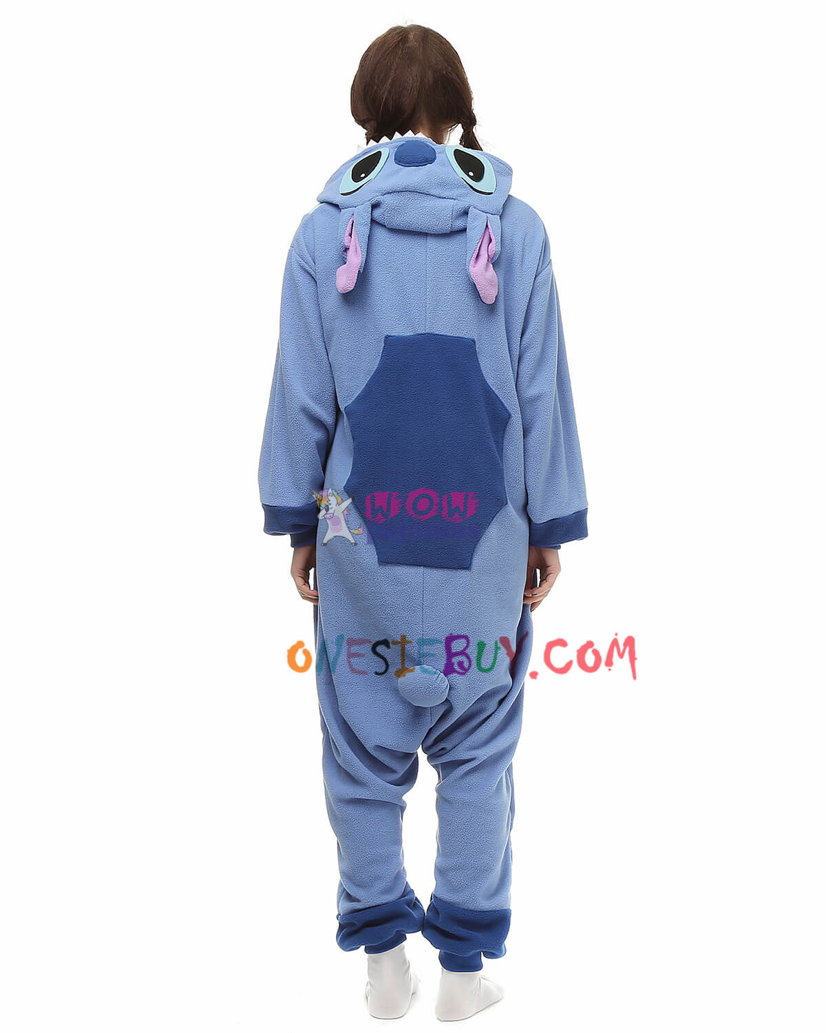 Stitch And Angel Kigurumi Onesie Pajamas Animal Costumes For Adult